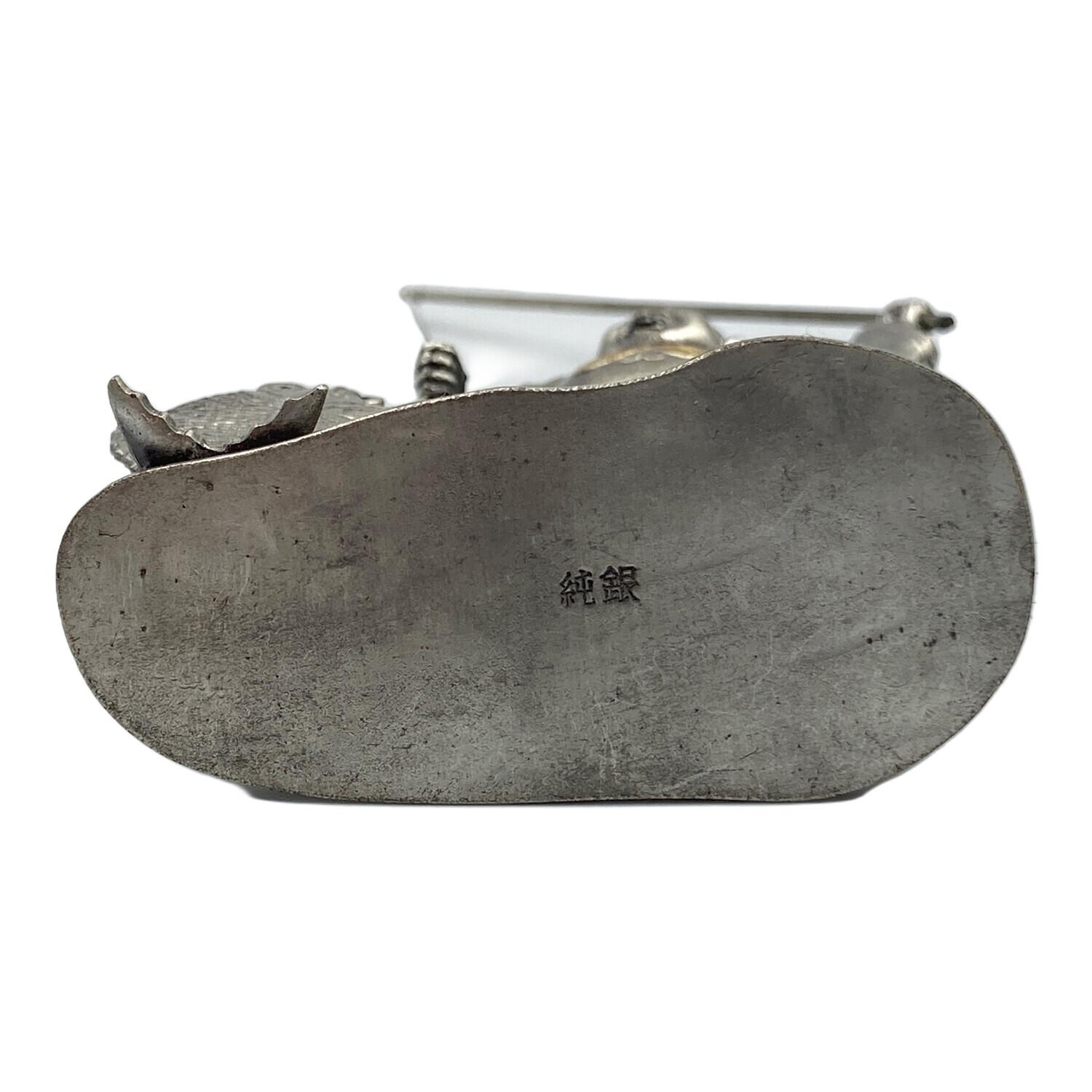 出来の良い純銀の恵比寿像 出来の良い純銀の恵比寿像