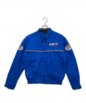 elf (エルフ) コラボ限定ジャケット レーシングジャケット メンズ SIZE M ブルー