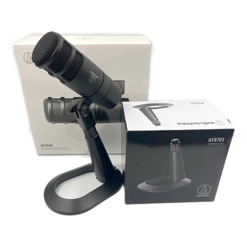 audio-technica (オーディオテクニカ) ダイナミックマイク AT2040 別売スタンドセット（AT8703）