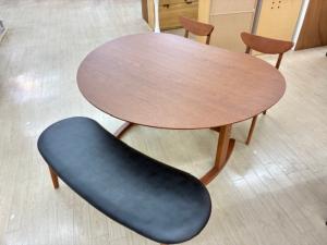 関家具 (セキカグ) ダイニング4点セット スズメ