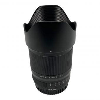Tokina (トキナー) ズームレンズ atx-m 33mm F1.4