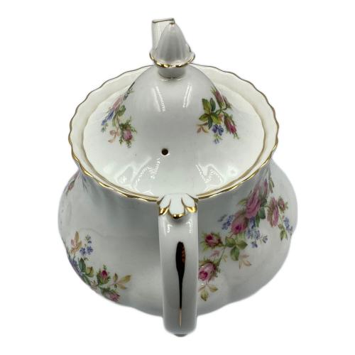   MOSS ROSE ロイヤルアルバート５枚ヒット５名様 ROYAL ALBERT (ロイヤルアルバート) ティーポット MOSS ROSE