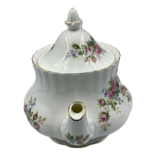   MOSS ROSE ロイヤルアルバート５枚ヒット５名様 ROYAL ALBERT (ロイヤルアルバート) ティーポット MOSS ROSE