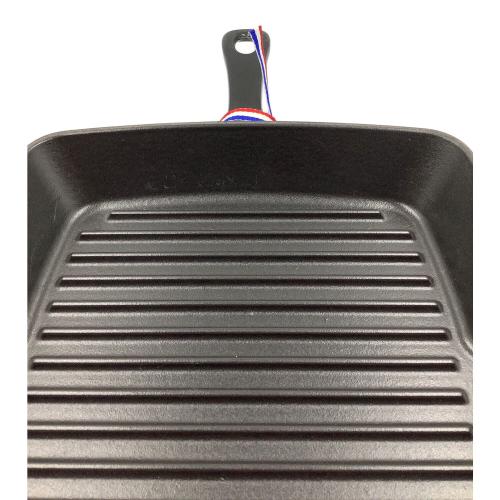 Staub (ストウブ) グリルパン 1202923 ブラック×グリーン