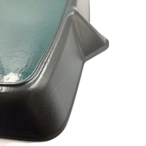 Staub (ストウブ) グリルパン 1202923 ブラック×グリーン