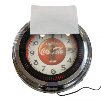 Coca Cola (コカコーラ) 掛時計 デットストック品/動確済み/1997年製