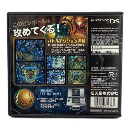 DS用ソフト メトロイドプライムピンボール DS用ソフト CERO A (全年齢対象)