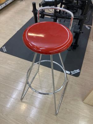 ROCKSTONE (ロックストーン) カウンターチェアー レッド×シルバー KARAS high stool