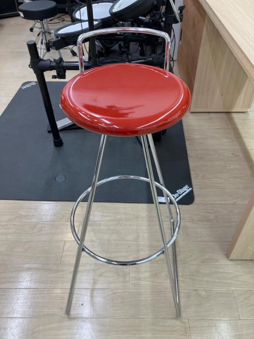 ROCKSTONE (ロックストーン) カウンターチェアー レッド×シルバー KARAS high stool