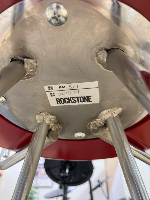 ROCKSTONE (ロックストーン) カウンターチェアー レッド×シルバー KARAS high stool