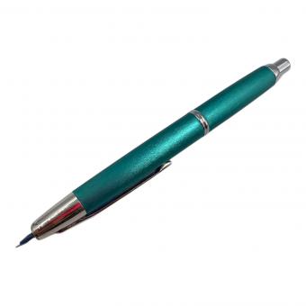 PILOT (パイロット) decimo ノック式万年筆 ブルー ペン先K18 F