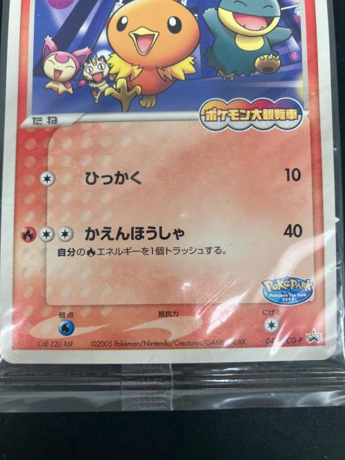 ポケパークのアチャモ ポケモンカード 047/PCG-P