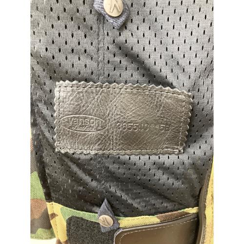 VANSON (バンソン) プロテクタージャケット 38554C**58 メンズ SIZE XS カーキ