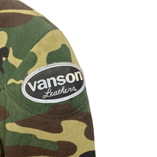 VANSON (バンソン) プロテクタージャケット 38554C**58 メンズ SIZE XS カーキ