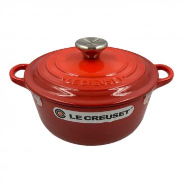 LE CREUSET(ルクルーゼ) 容器 レッド ココット・ロンド 18