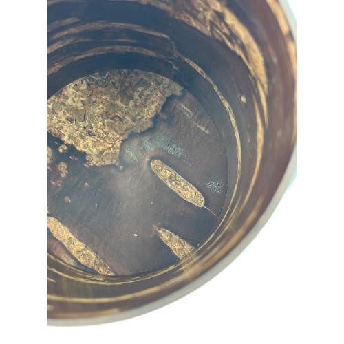 桜皮細工 (オウヒザイク) 棗