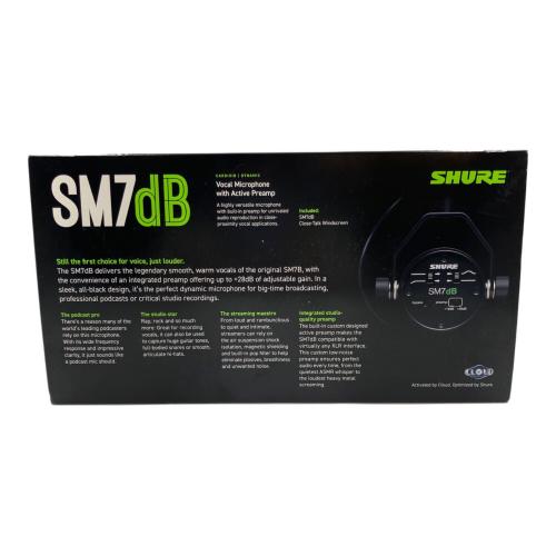 SHURE (シュア) ダイナミックマイク SM7dB