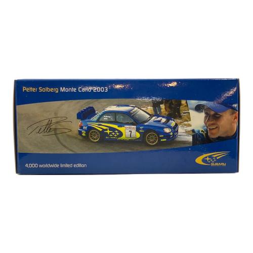 SUBARU (スバル) 2003 MONTE CARLO-PETTER SOLBERG モデルカー 1/43