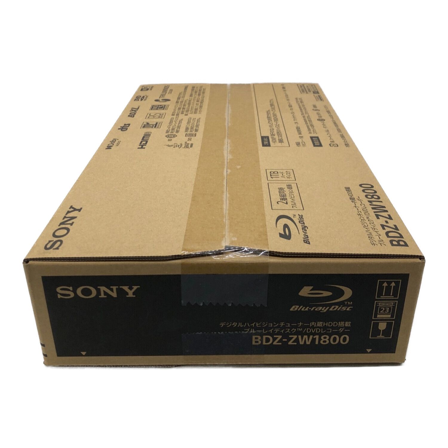 未開封品】ソニー BDZ-ZW1800 ブルーレイレコーダー - テレビ/映像機器