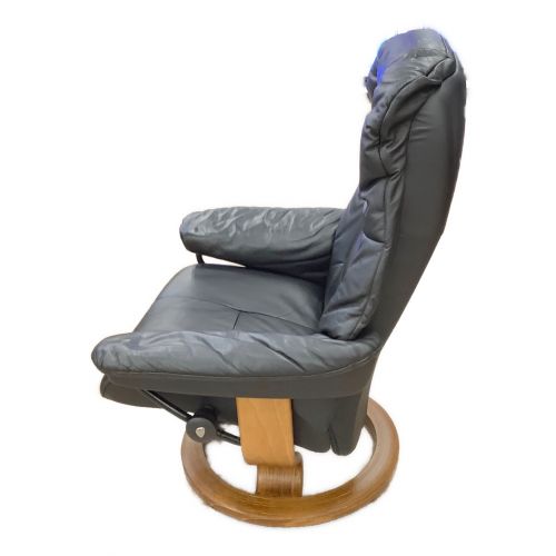 Ekornes (エコーネス) ストレスレスチェア ブラック×ブラウン スツール付 5 1人掛け