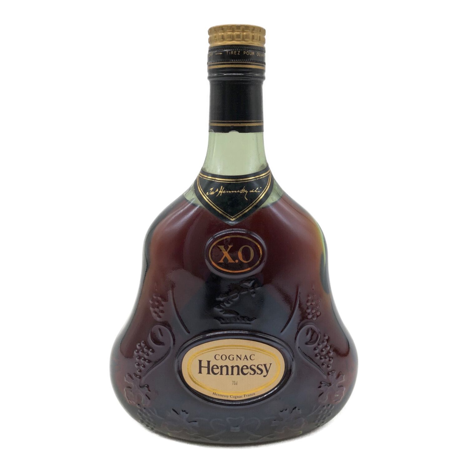 ヘネシー (Hennessy) コニャック 700ml XO 金キャップ グリーンボトル ...