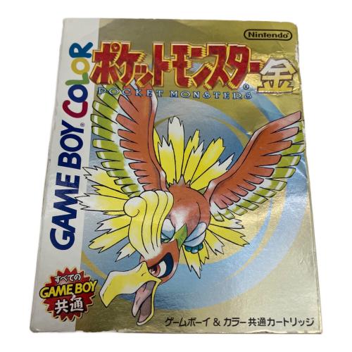 ポケットモンスター 金 ゲームボーイ用ソフト CERO A (全年齢対象)