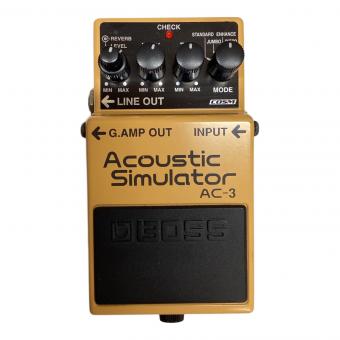 BOSS (ボス) アコースティックシミュレーター Acoustic Simulator AC-3 台湾製 動作確認済み