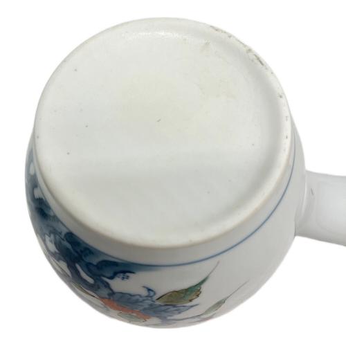 畑萬陶苑 (ハタマントウエン) 岩牡丹 茶器揃え 急須1・湯呑み5セット