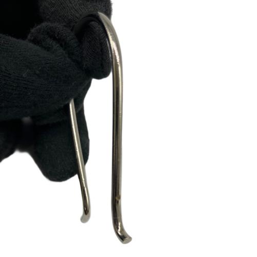 PRADA (プラダ) 三角ロゴプレートキーリング M285X ブラック