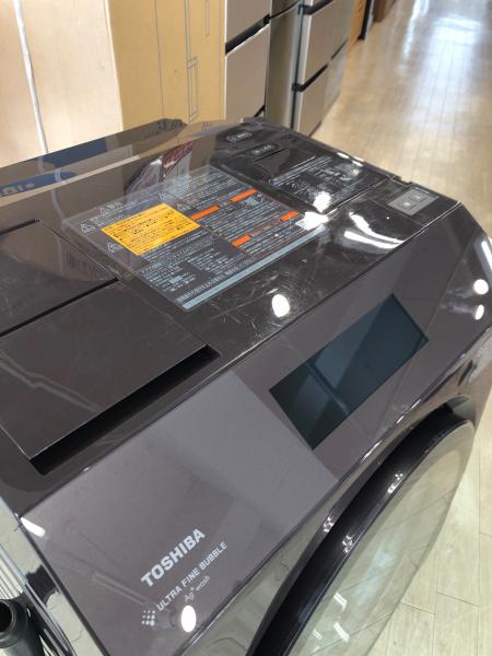 TOSHIBA 東芝 ドラム式洗濯乾燥機 TW-127XP3L 2023年製【トレファク 川越店】 TOSHIBA (トウシバ) ドラム式洗濯乾燥機 12.0kg TW-127XP3R 2023年製