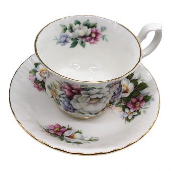 ROYAL ALBERT (ロイヤルアルバート) カップ&ソーサー サマータイムシリーズ 5Pセット