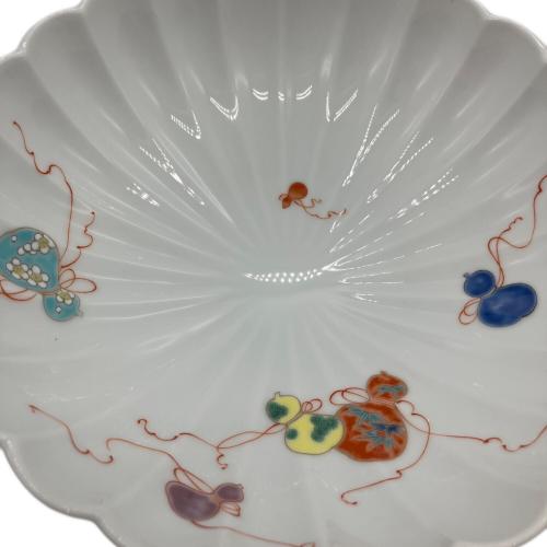 深川製磁 (フカガワセイジ) 菊割鉢 1700-595 花ひょうたん
