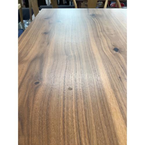KOINOR (コイノール) ダイニングテーブル T1803 ※板欠品 キズ有 ブラック×ブラウン