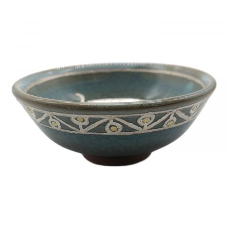 旭泉窯　九谷焼 【苧野憲夫作品】彩流花器 魚　花瓶、木箱付き 旭泉窯 盃 苧野憲夫｜トレファクONLINE