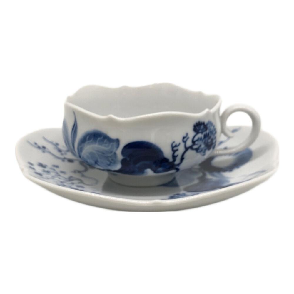 Meissen (マイセン) カップ&ソーサー ブルーオーキッド｜トレファクONLINE