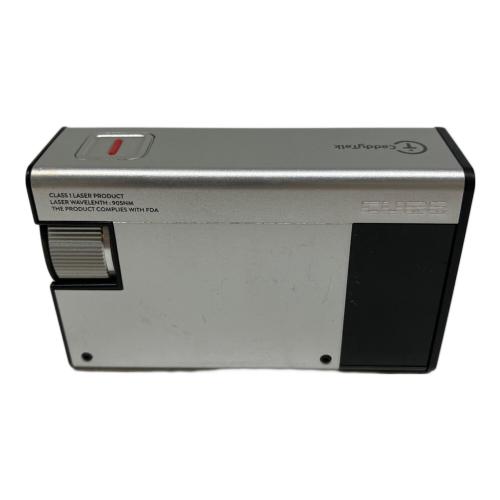 GOLFZON (ゴルフゾン) ゴルフ距離測定器 シルバー CUBE caddy Talk