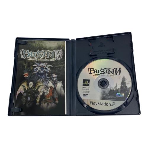 BUSIN 0 -Wizardry Alternative NEO- Playstation2用ソフト CERO B (12歳以上対象)