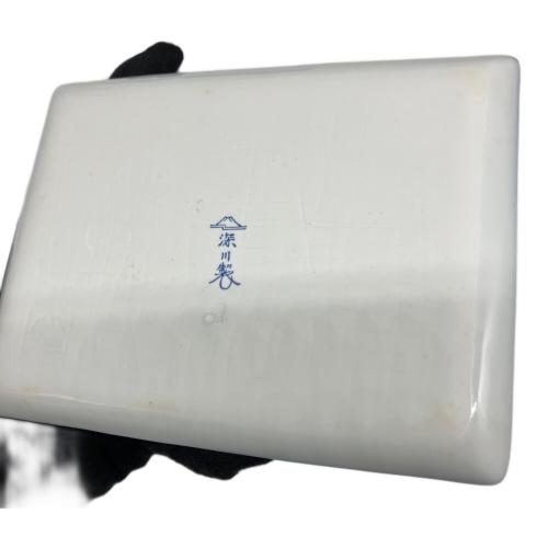 深川製磁 (フカガワセイジ) 角皿揃え 雲