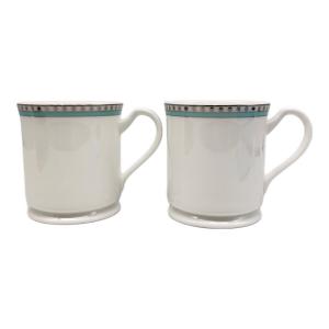 TIFFANY & Co. (ティファニー) ペアマグカップ プラチナブルーバンド