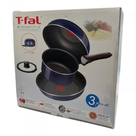 新品T-fal インジニオ・サファイア ファミーユ 4ピース　セット T-Fal (ティファール) インジニオ サファイア ミディセット L52091