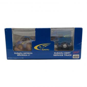 Subaru Impreza WRC2004#1 & SWRT SERVICE TRUCK チョロQ