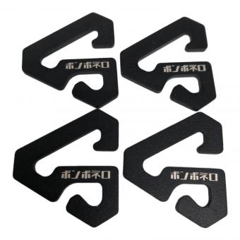 E.B Hook Eight×ボンボネロ タープカラビナ 4Pセット