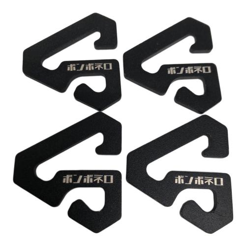 E.B Hook Eight×ボンボネロ タープカラビナ 4Pセット