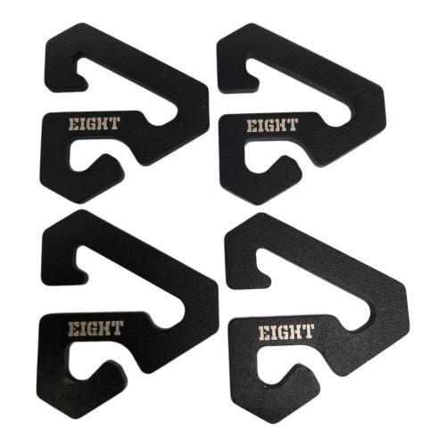 E.B Hook Eight×ボンボネロ タープカラビナ 4Pセット