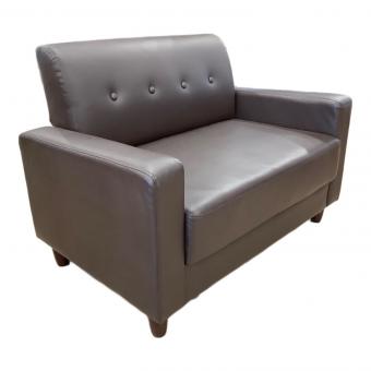 山善(ヤマゼン) 1人掛けソファー ダークブラウン