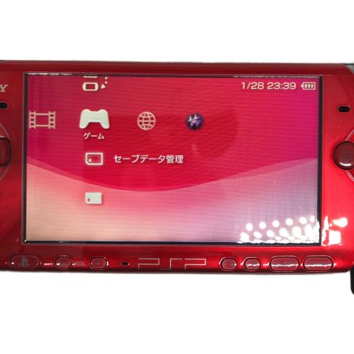 PSP PSP3000 ラディアント レッド Amazon | PSP「プレイステーション・ポータブル」 ラディアント