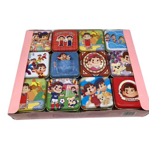 ペコちゃん (ペコチャン) キャラクターグッズ ペコちゃんミニ缶 24個入