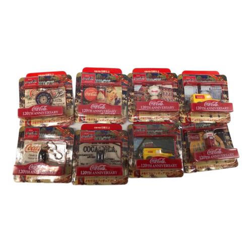 Coca Cola (コカコーラ) ミニチュアフィギュア24個セット Coca-Cola 120周年