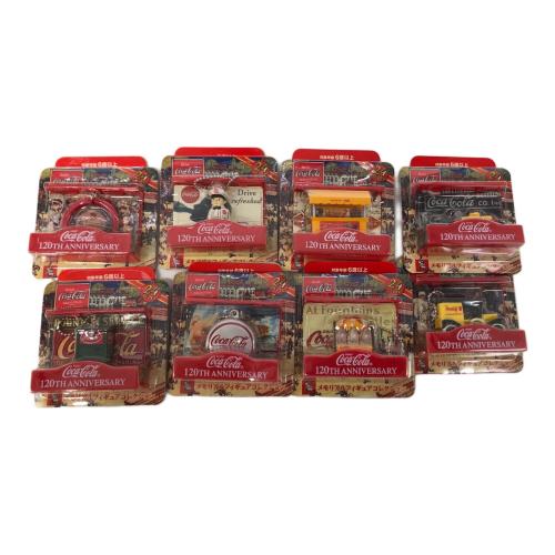 Coca Cola (コカコーラ) ミニチュアフィギュア24個セット Coca-Cola 120周年