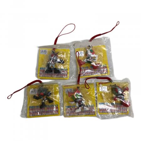 仮面ライダーグッズ 5Pセット 仮面ライダー 根付コレクション